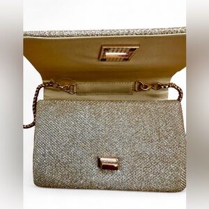 DSW Glittery Old Money Chain Clutch
